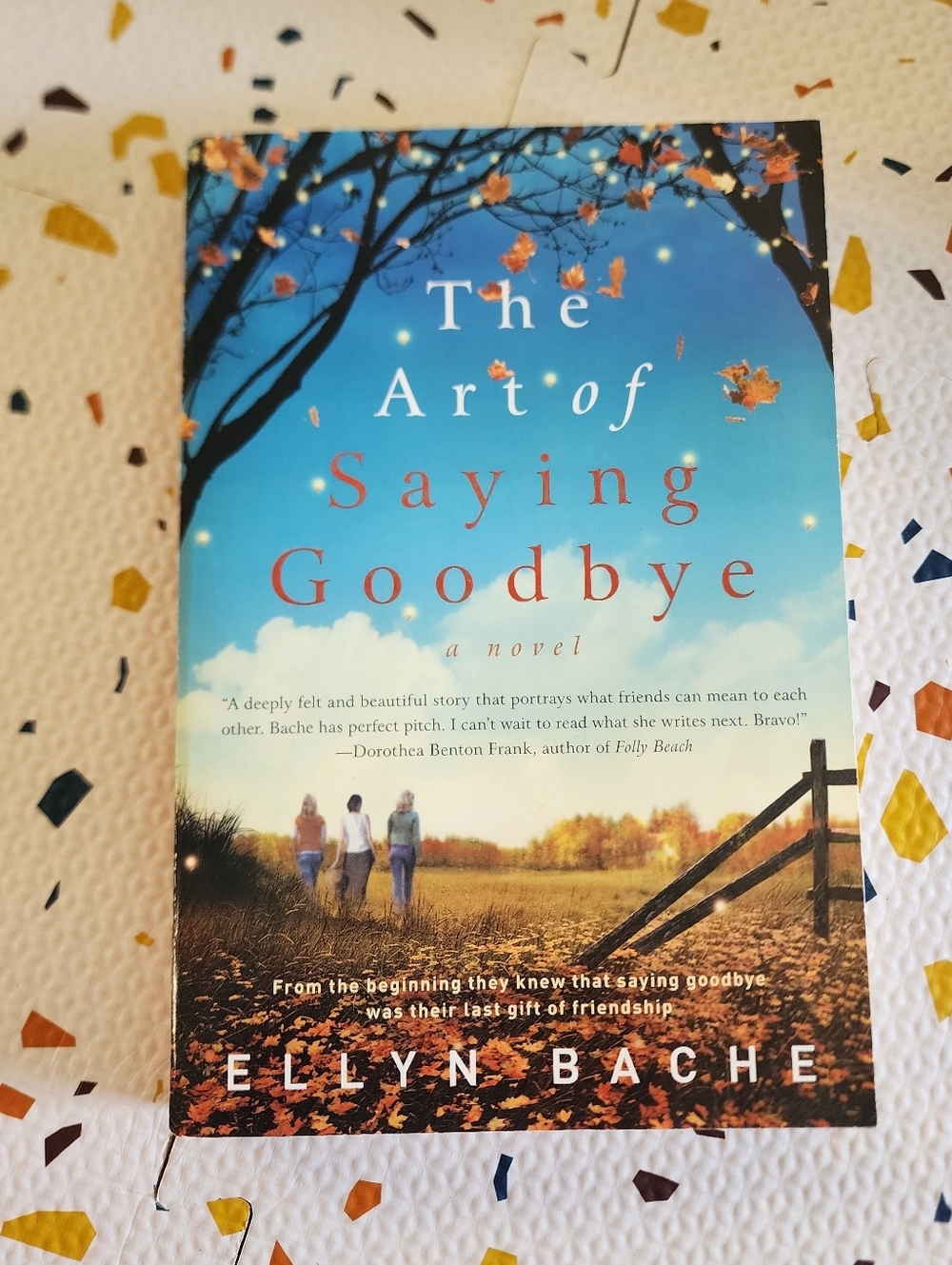 The Art of Saying Goodbye by Ellyn Bache Paperback Book Like New